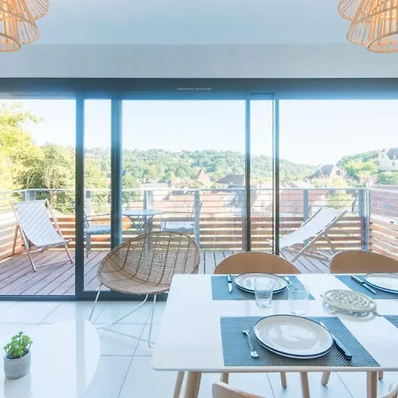 Sweet Home Balcon Terrasse et parking privé gratuit Sarlat-la-Canéda Buitenkant foto